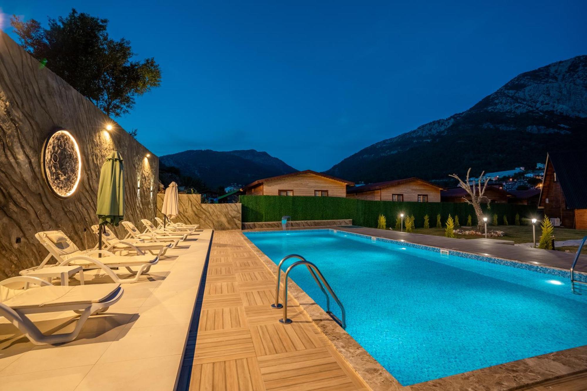 Karaoez Sapphire Bungalows Kumluca Exteriér fotografie