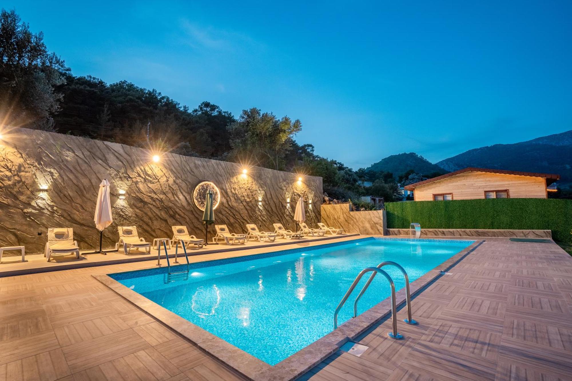 Karaoez Sapphire Bungalows Kumluca Exteriér fotografie