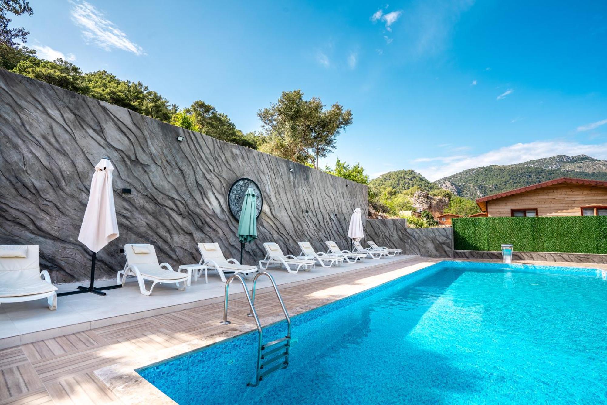 Karaoez Sapphire Bungalows Kumluca Exteriér fotografie